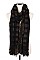 Pack of (12 Pieces ) Assorted Color Stylish Fringe Scarves FM-KCF002