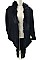 Elegant Faux Fur Collar Fringe Vest FM-AV258