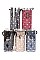 Pack of (12 Pieces) Assorted Trendy Polka Dot Print Scarves FM-SCFH8646