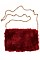 Pack of (12 pieces) FAUX FUR CUDDLE CLUTCH FM-MBG0072C