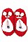 Pack of (12 Pieces) Assorted Pom Pom Indoor Slipper Shoes FM-SO393