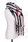 Fashionable Plaid Print Fringe Scarf Shawl FM-SC195