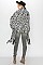 LEOPARD PRINT TASSEL PONCHO