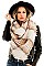 Pack of 12 Plaid Oversized Square Blanket Scarves
