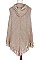 Fashionable Hooded Fringe Poncho FM-AV239DC