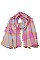 Pack of 12 pieces Stylish Plaid Woven Scarves FM-SP4494