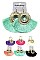 Pack of 12 (pieces) Assorted Tassel Dangle Earring FMCE7052