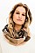 Pack of 12 Pcs Assorted Color Plaid Pattern Infinity Scarves