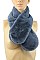 pack of 12 pieces Fashionable Soft Fur Scarves FM-CS6269