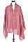 Pack of (12 Pieces) Assorted Classy Stripe Scarves FM-SCFH8650