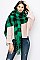 Stylish Plaid Pattern Scarf