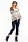 Pack of 6 Plaid Oversized Square Blanket Scarves