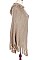 Fashionable Hooded Fringe Poncho FM-AV239DC