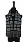 Pack of 12 (pieces) Assorted Plaid Pattern Oblong Scarves FM-SCF2203