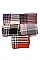 Plaid Pattern Oversized Blanket Scarves FM-AS216BS