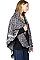 Multi Tone Striped Oversized Blanket Scarf FM-AS221