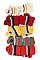 Pack of 12 (pieces) Assorted Beanie and Scarf Sets FM-ST106
