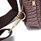 Tie-dyed Crocodile Muti Compartment Sling Bag