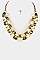 RING LINK FASHION NECKLACE SET