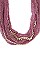 FABRIC MESH & CHAIN NECKLACE
