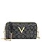  Multi-Compartment Cross-Body with Strap