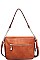 MAISY PEBBLED VEGAN LEATHER CROSSBODY BAG