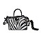 Zebra 2WAY Satchel Crossbody Handbags