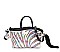 Zebra 2WAY Satchel Crossbody Handbags
