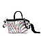 Zebra Pattern Style Satchel Handbags