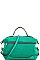 LUXURY FASHION SIDE CLIP LOOSE FIT SATCHEL WITH LONG STRAP