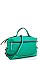 LUXURY FASHION SIDE CLIP LOOSE FIT SATCHEL WITH LONG STRAP