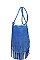 STYLISH WINONA SUEDE LAYERED FRINGE CROSSBODY BAG JY10888ML