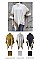 TURTLE NECK STRIPE WITH FRINGE PONCHO