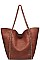 LEATHERETTE MATILDA TOTE BAG
