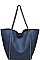 LEATHERETTE MATILDA TOTE BAG