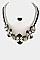 Charmed Rope with Gems and Crystals Necklace Set