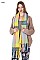 Plaid Pattern Multi Tone Scarf