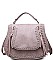 LUXURY KHLOE SADDLE SATCHEL BAG