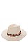 TRENDY CHECK ACCENT STRAW PANAMA HAT