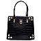 Crocodile Square Office Style Tote