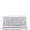 STYLISH VEGAN LEATHER ELECTRA METALLIC CLUTCH JY12285A