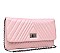 CHIC SMOOTH VEGAN LEATHER MICHELLE QUILTED FASHION CLUTCH BAG JY12562