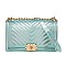 Fashionable Clear Jelly Chevron Shoulder Bag