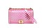 Fashionable Clear Jelly Chevron Shoulder Bag