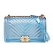 Fashionable Clear Jelly Chevron Shoulder Bag