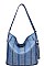 CHIC MARBLED VEGAN LEATHER LUXURY NICOLA HOBO BAG JY12849