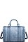 STYLISH TUX SATCHEL BAG WITH LONG STRAP JY-13030ML