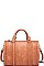 STYLISH TUX SATCHEL BAG WITH LONG STRAP JY-13030ML