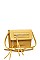 LUXURY ELLIE FAUX LEATHER CROSSBODY SLING BAG JY-13149ML