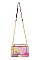 Trendy Tie Dye Rectangular Shoulder Bag